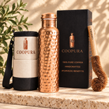 Coopura Complete Copper Bottle Bundle